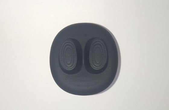 Siyah Silikon Kauçuk Parçalar Silindirik Kauçuk Kol Kolu 1*25mm