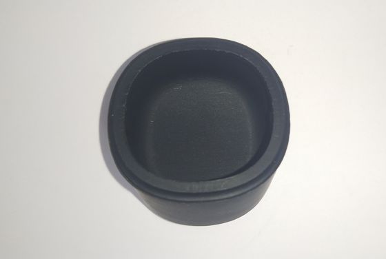 Siyah Silikon Kauçuk Parçalar Silindirik Kauçuk Kol Kolu 1*25mm