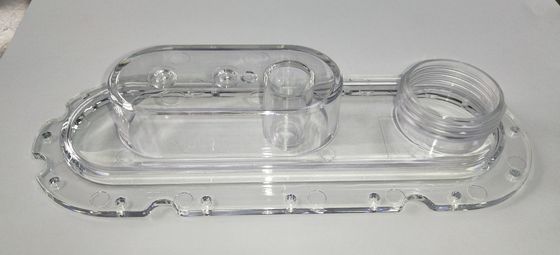 Özel Enjeksiyon Kalıplama PE / PP Şeffaf Plastik Tabanlı Plastik Parçalar
