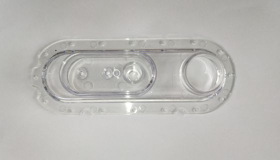 Özel Enjeksiyon Kalıplama PE / PP Şeffaf Plastik Tabanlı Plastik Parçalar
