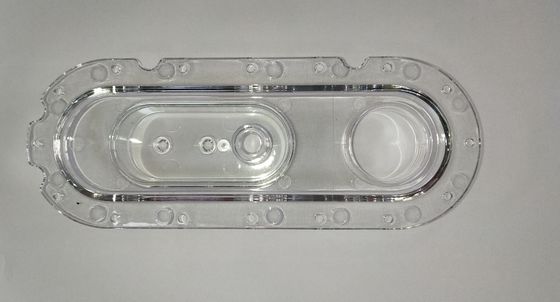 Özel Enjeksiyon Kalıplama PE / PP Şeffaf Plastik Tabanlı Plastik Parçalar
