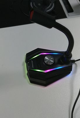 Bilgisayar Masaüstü dizüstü bilgisayar USB Kablolu Mikrofon Oyun Canlı Ses Değiştiricisi Ses Çat Mikrofon
