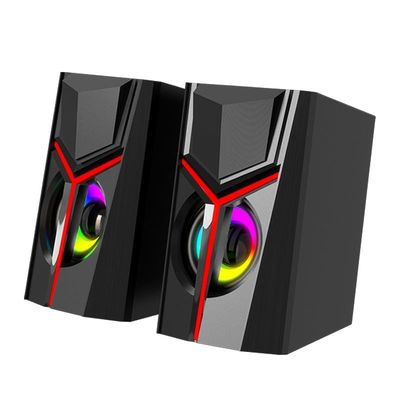 RGB Oyun Bilgisayar Hoparlörü USB dizüstü bilgisayar Küçük Ses Süper Hacim Masaüstü Subwoofers