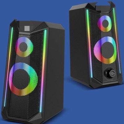 RGB Oyun Bilgisayar Hoparlörü USB dizüstü bilgisayar Küçük Ses Süper Hacim Masaüstü Subwoofers