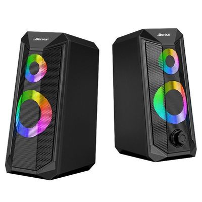 RGB Oyun Bilgisayar Hoparlörü USB dizüstü bilgisayar Küçük Ses Süper Hacim Masaüstü Subwoofers