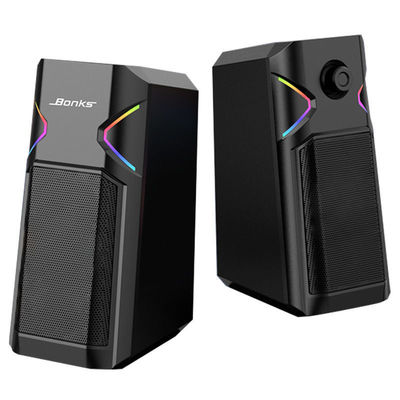 RGB Oyun Bilgisayar Hoparlörü USB dizüstü bilgisayar Küçük Ses Süper Hacim Masaüstü Subwoofers