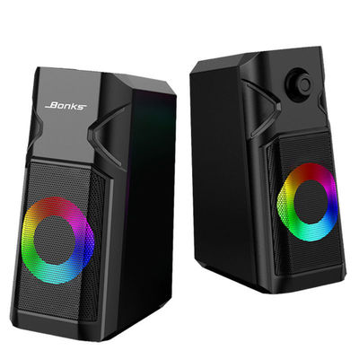RGB Oyun Bilgisayar Hoparlörü USB dizüstü bilgisayar Küçük Ses Süper Hacim Masaüstü Subwoofers