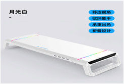 SECC Metal Monitör Standı, USB3.0 Hub'lı / Kablosuz Şarjlı