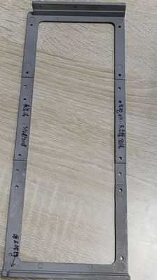 Alüminyum alaşım döşeme döküm bileşenleri özel cilalama anodizasyon yüzeyi